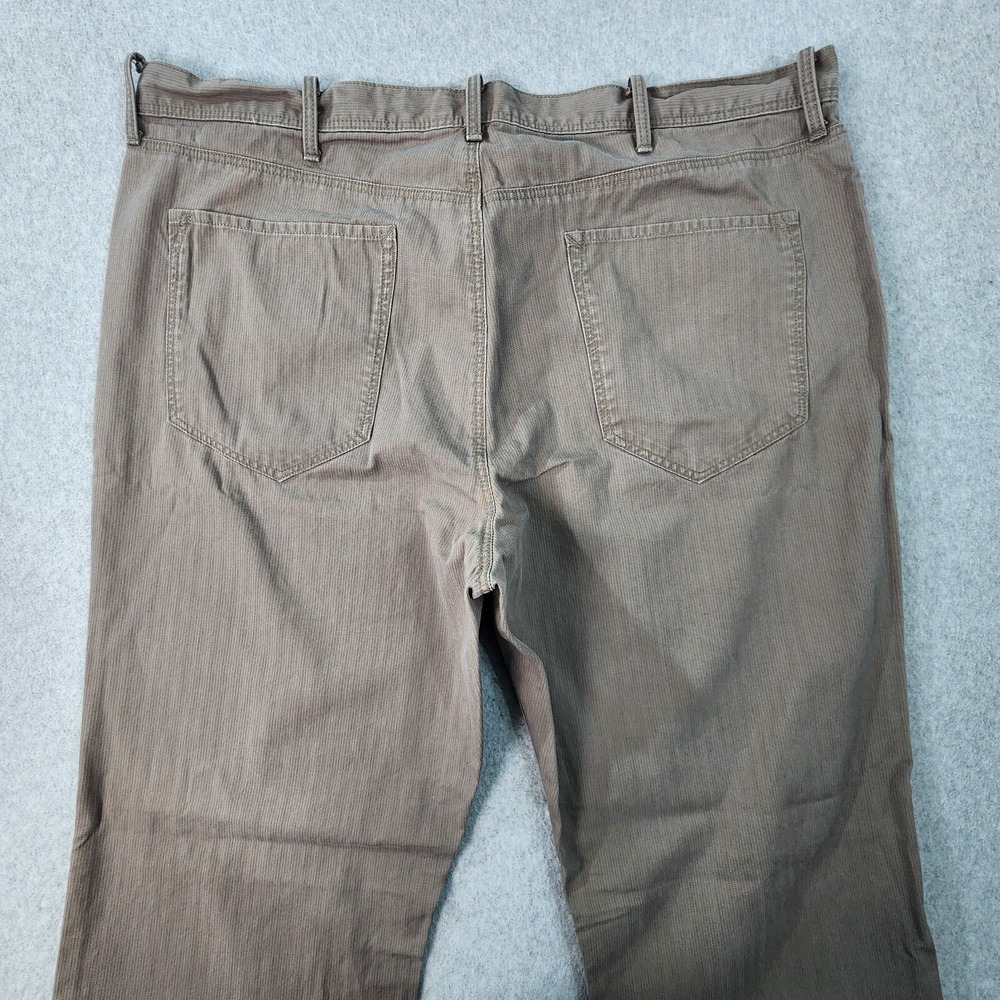 Banana Republic Pants Mens 38x31 Brown Striped Straight Fit Preppy Casual Chino
